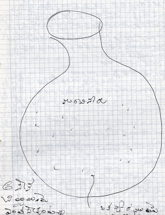 croquis illustrant la respiration alternée et la symbolique du mythe des Danaïdes